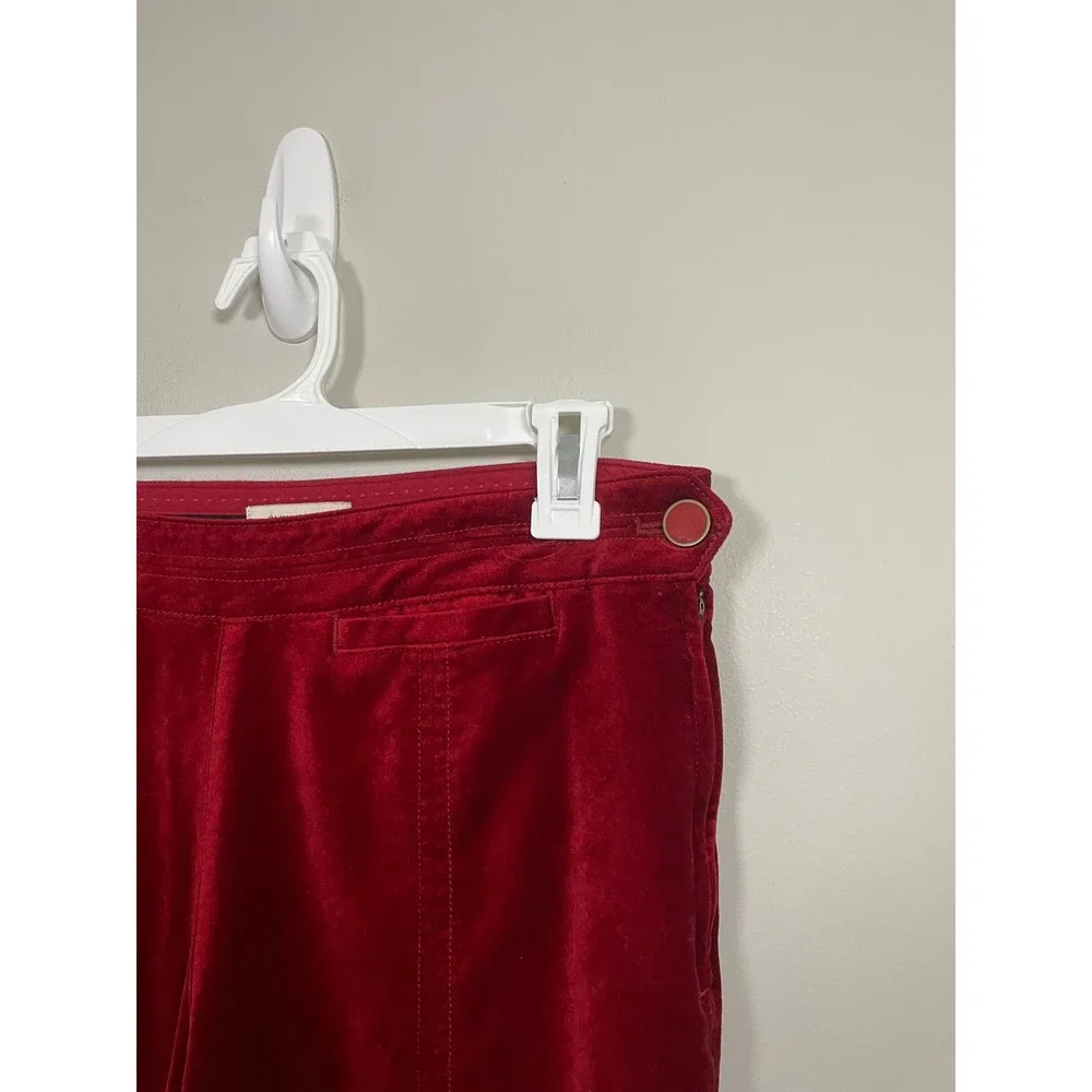Anthropologie red velvet
